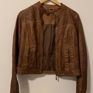 Small leather jacket